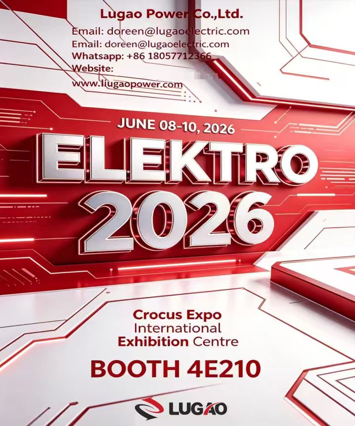 A Lugao Power kiváló minőségű elektromos berendezéseket szállít az ELEKTRO 2026 kiállításra